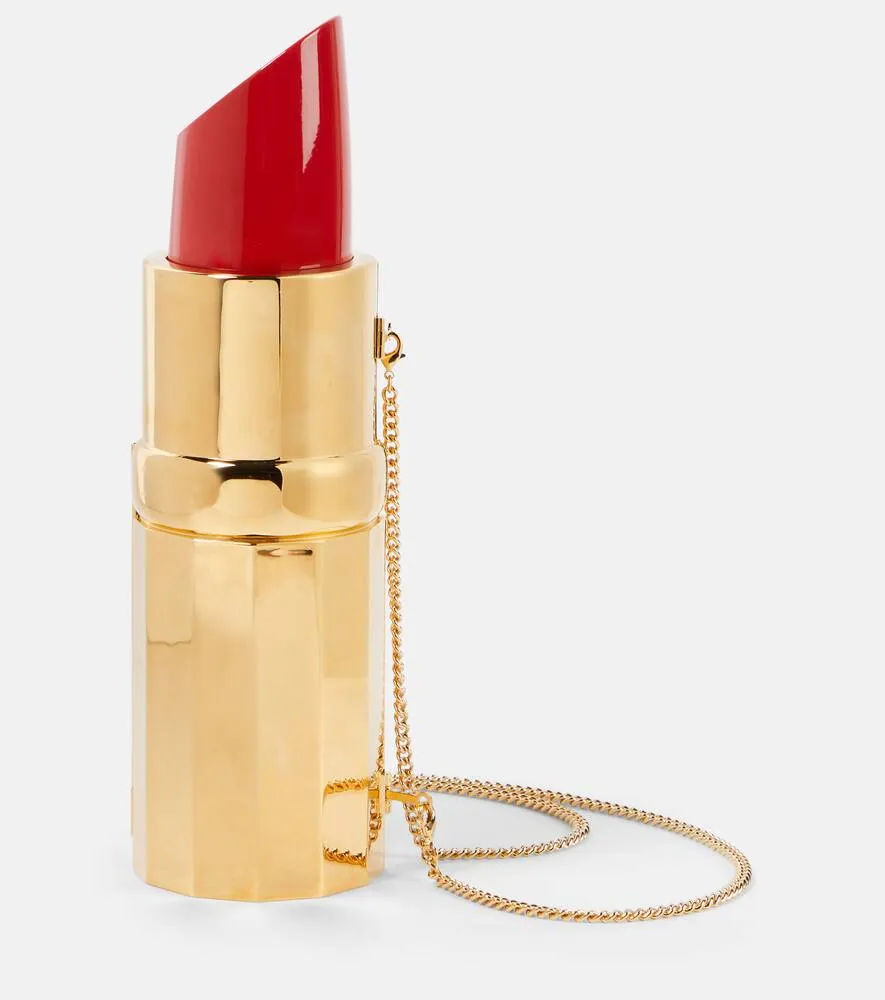 Aquazzura Lipstick clutch