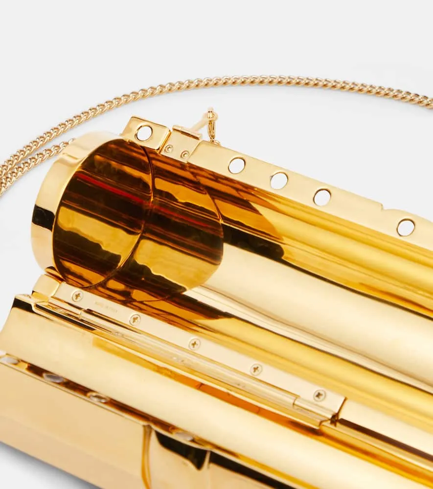 Aquazzura Lipstick clutch
