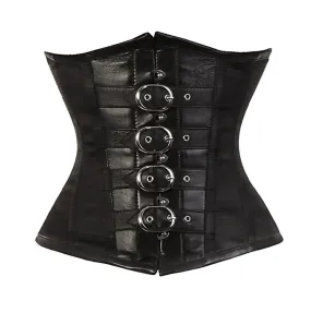 Averi Gothic Underbust Corset with Buckles