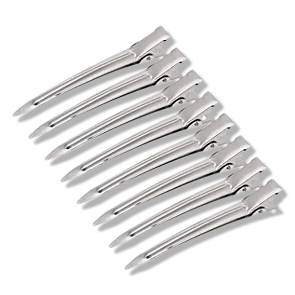 Beautopia Aluminium Duckbill Clips 12pk