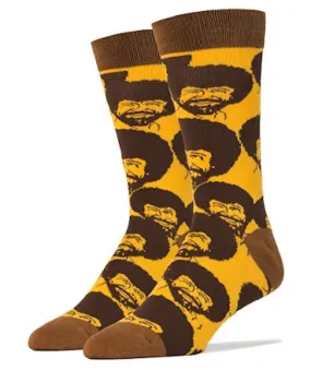 Bob Ross Flash Mob Socks (Men's)