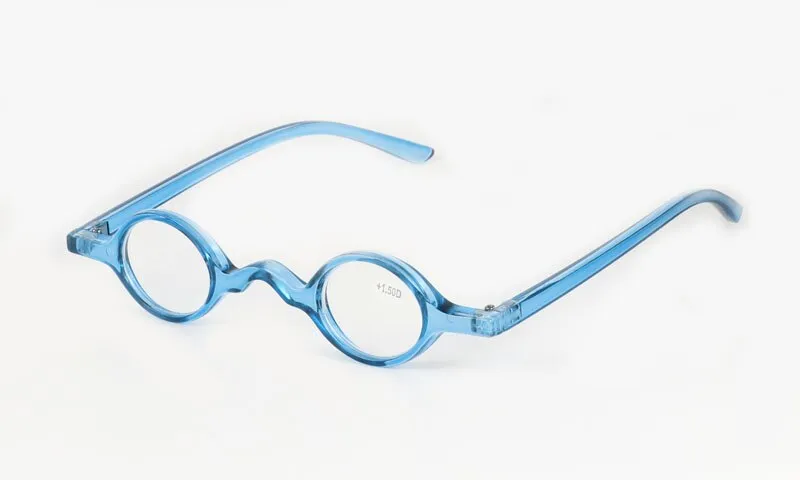 Brightzone Unisex Full Rim Round Acetate Reading Glasses Hc46