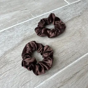 Brown Scrunchie