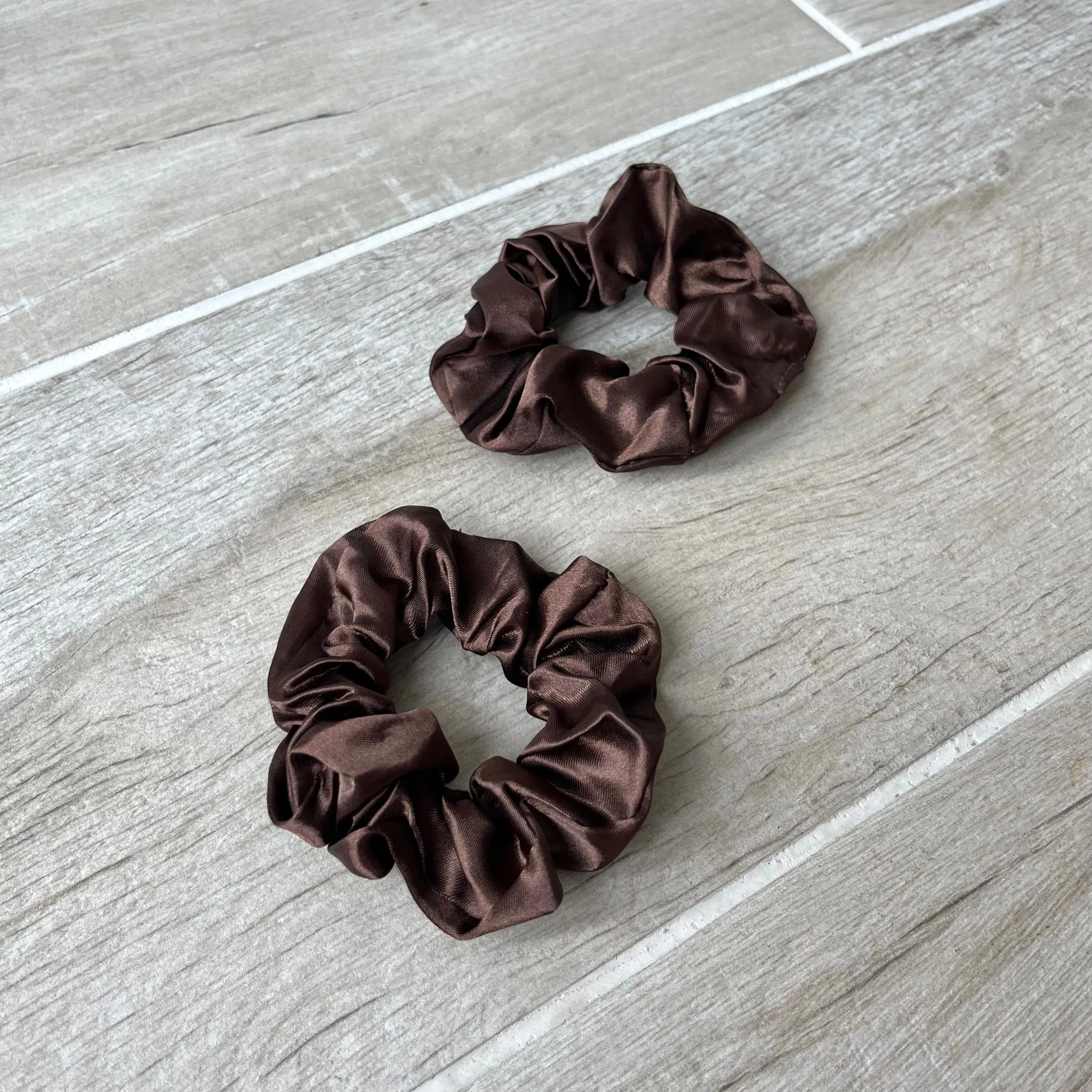 Brown Scrunchie