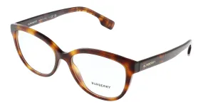 Burberry 0BE2357 3985 Esme Cat Eye Full Rim Light Havana Optical Frames