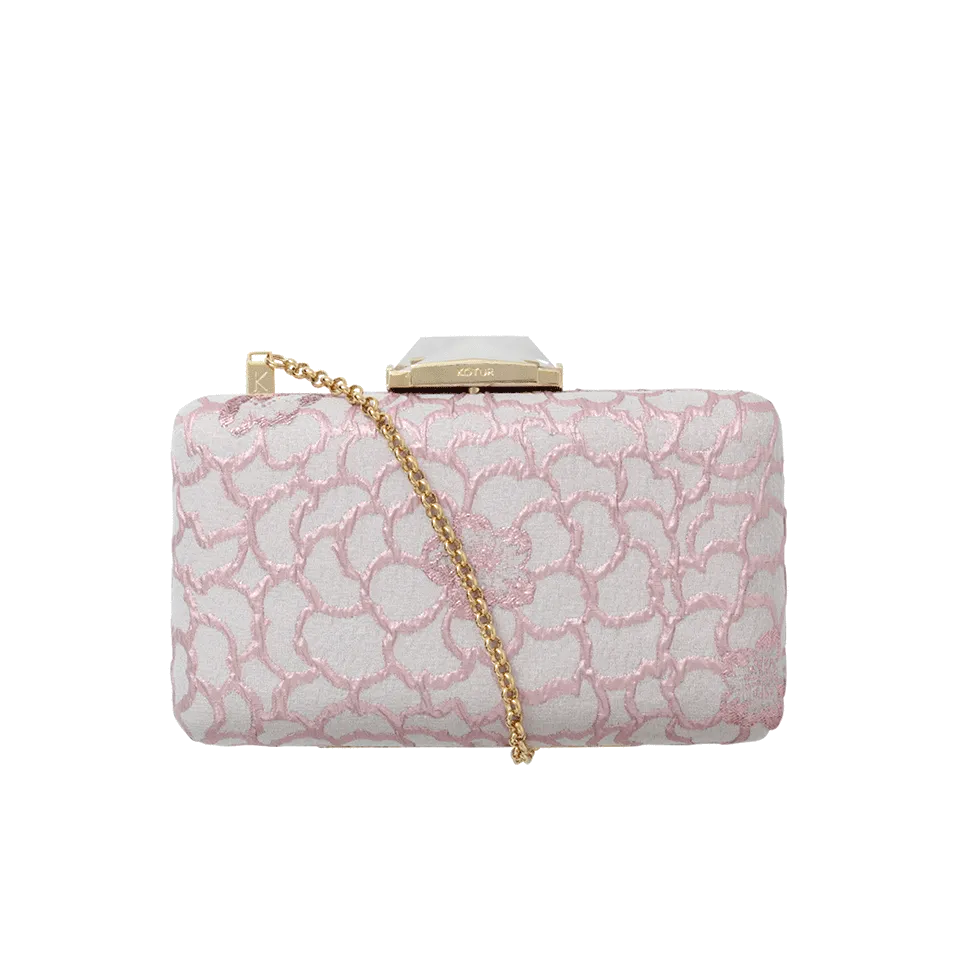 Camilla Espey Brocade Clutch