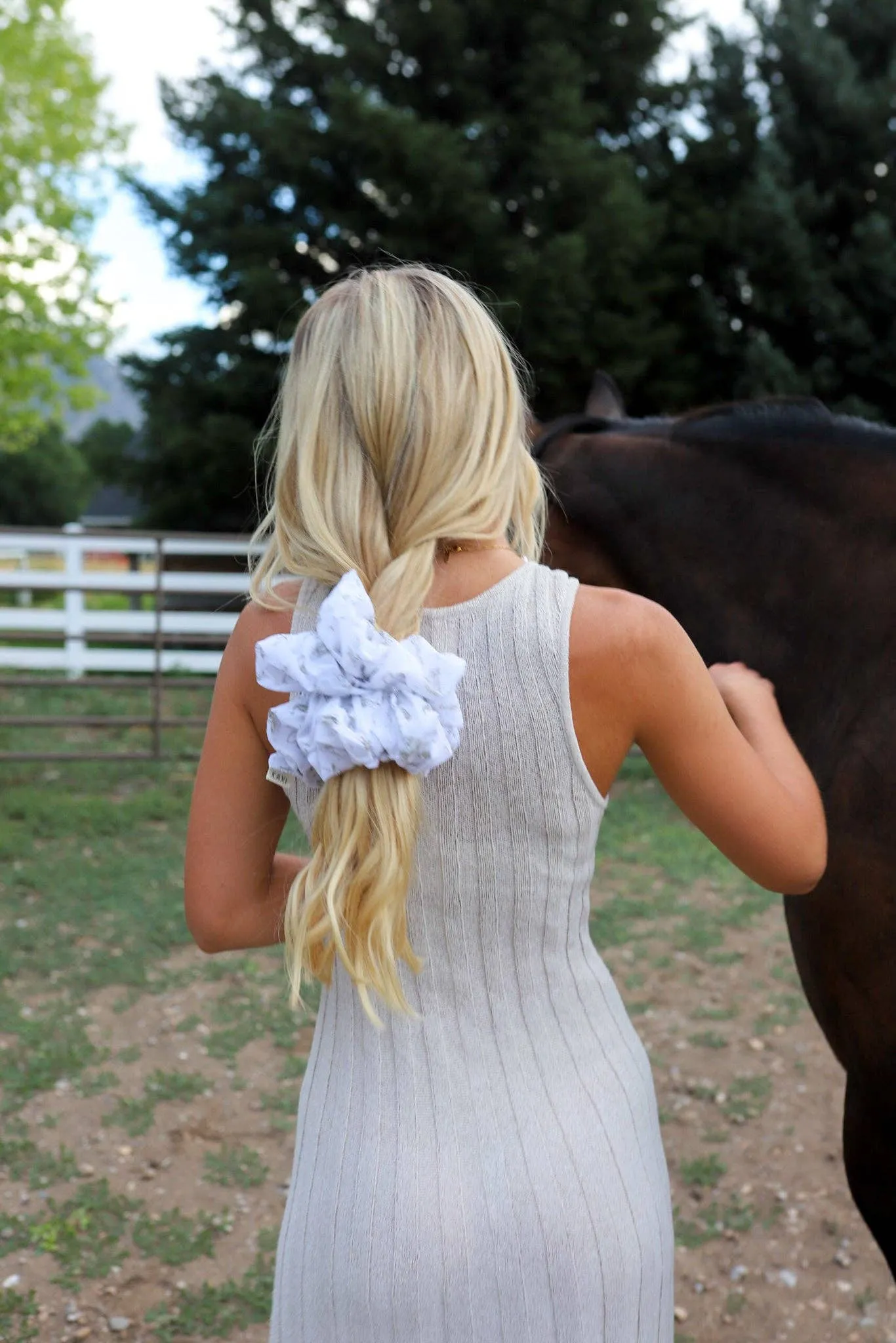 COASTAL COWGIRL JUMBO SCRUNCHIE