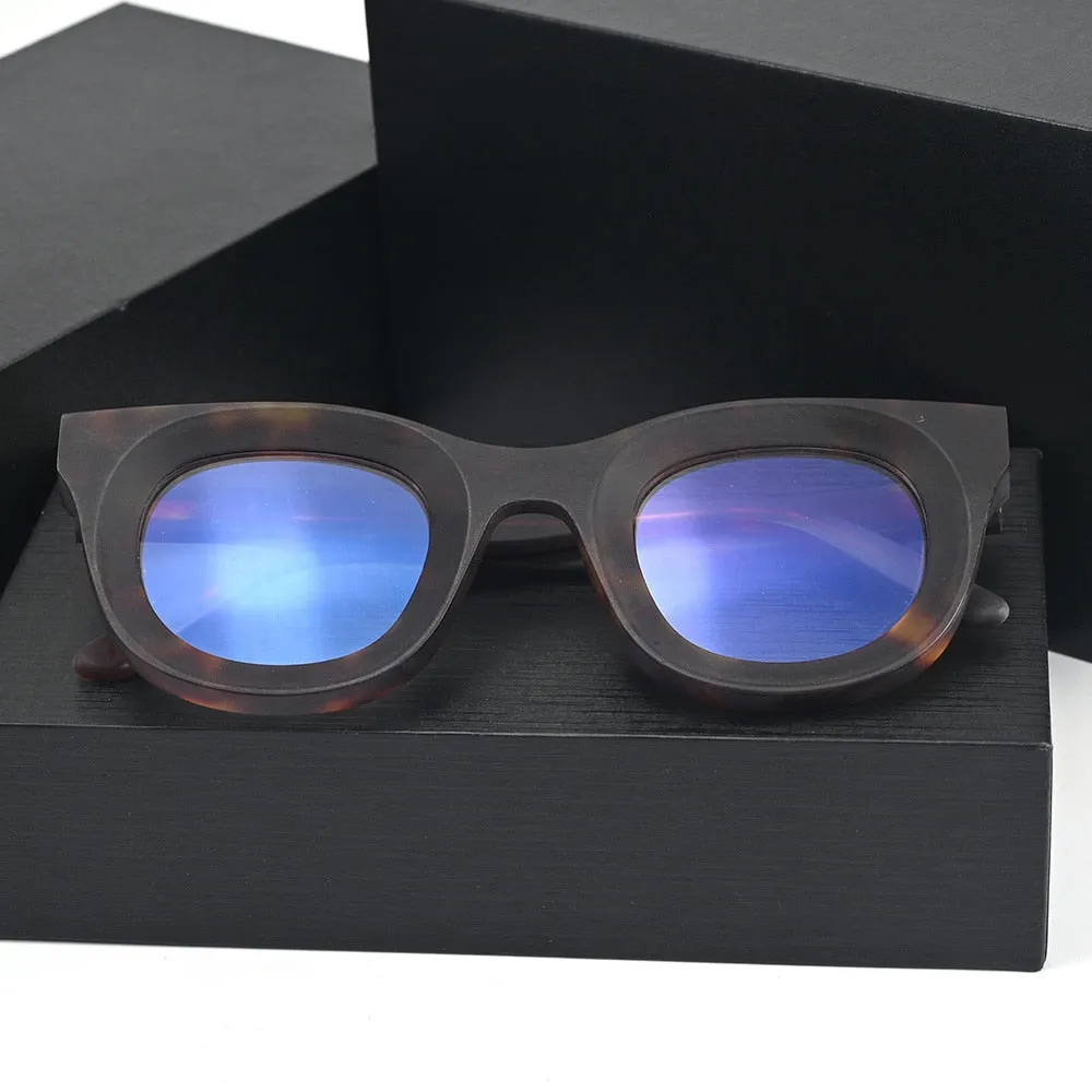 Cubojue Unisex Full Rim Square Acetate Presbyopic Reading Glasses 384520p
