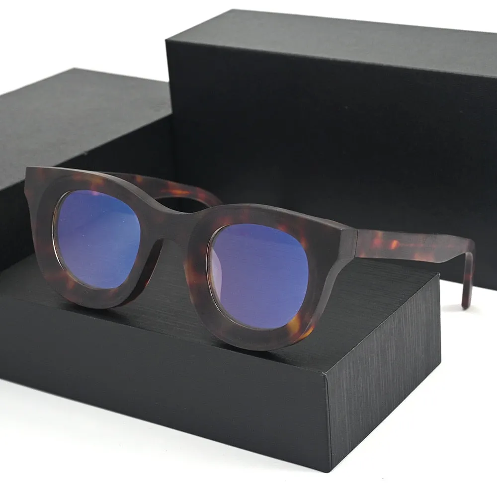 Cubojue Unisex Full Rim Square Acetate Presbyopic Reading Glasses 384520p