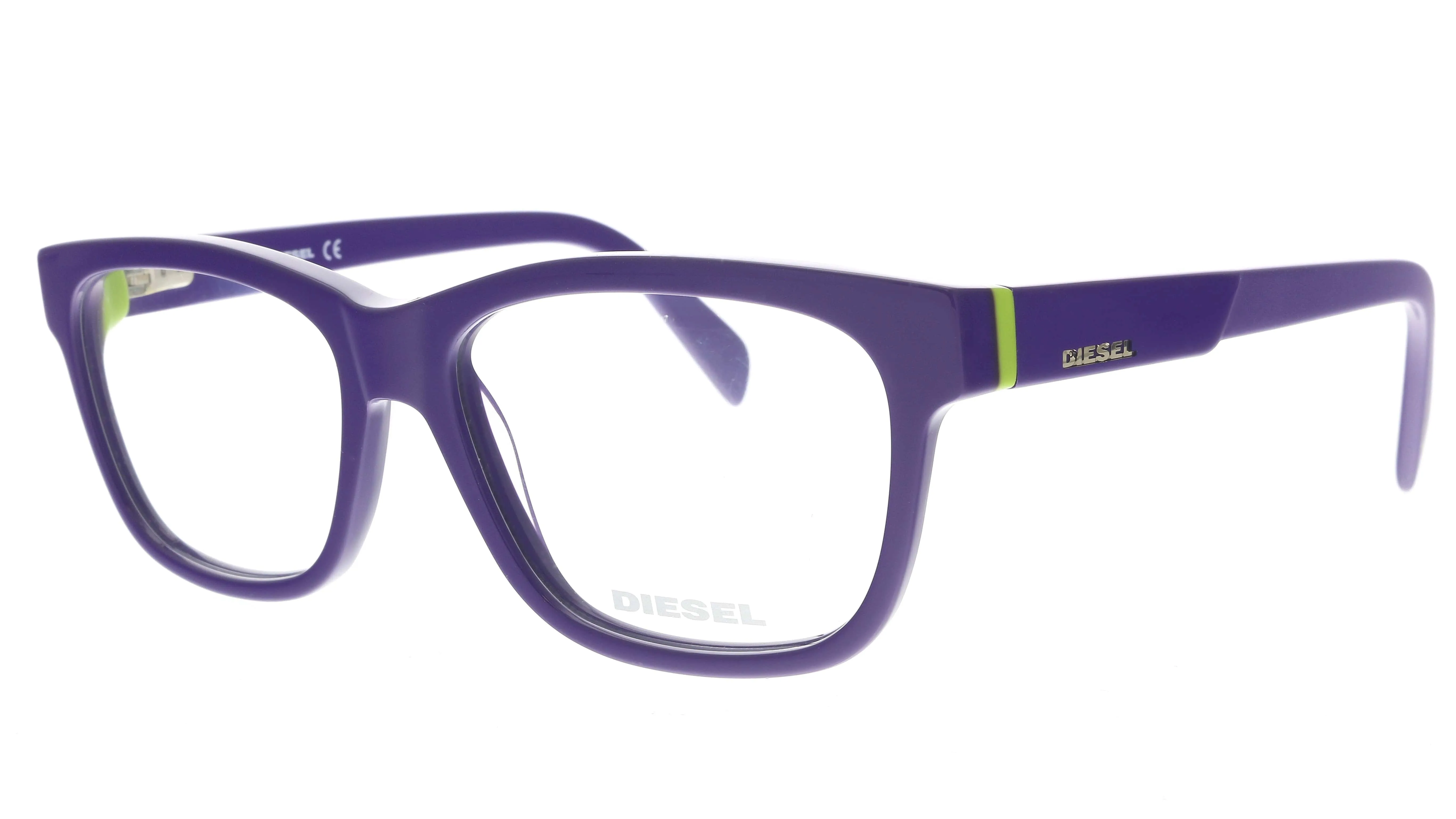 Diesel DL5072 081 Purple Rectangle Optical Frames