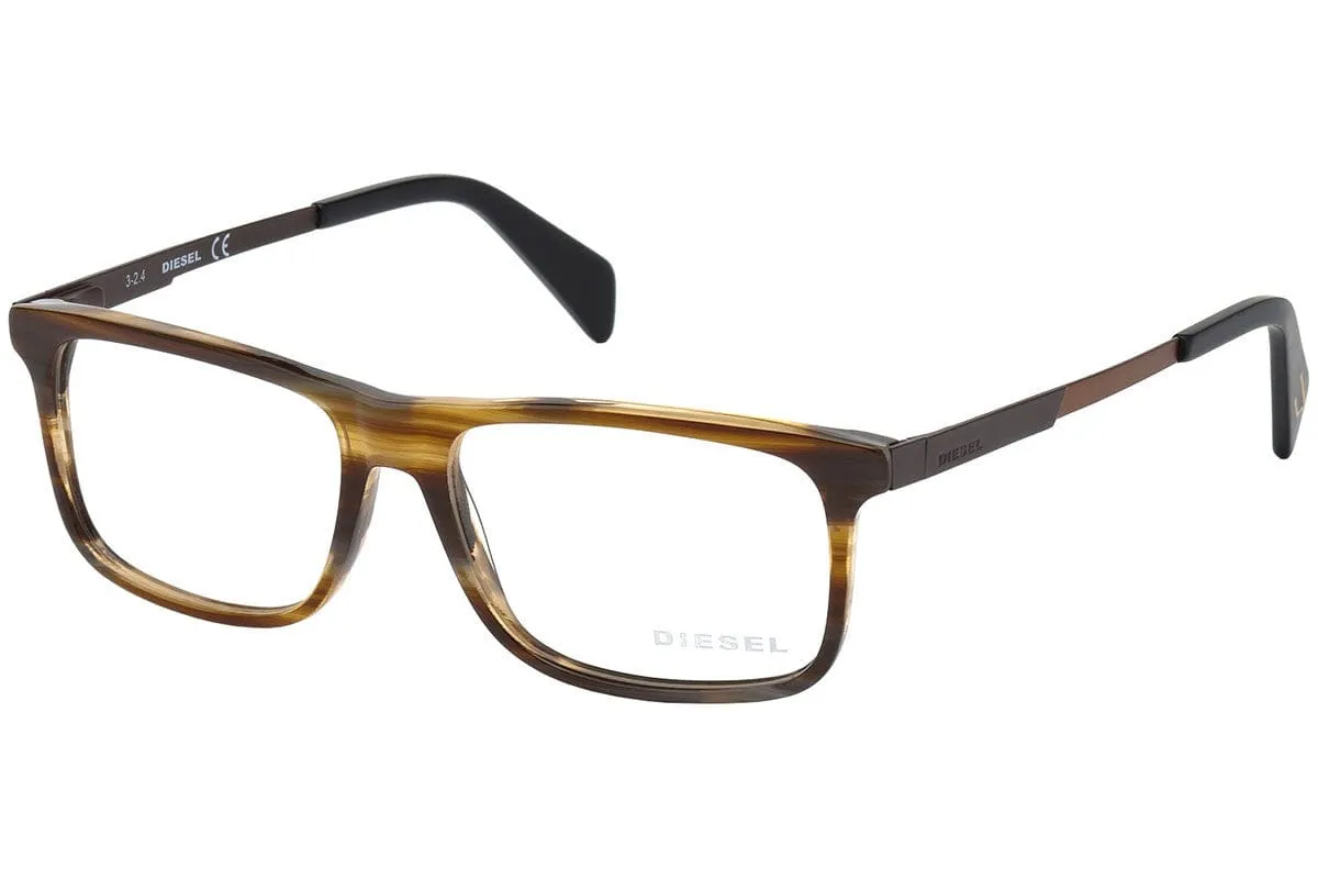 Diesel DL5140 047 Havana Rectangle Optical Frames