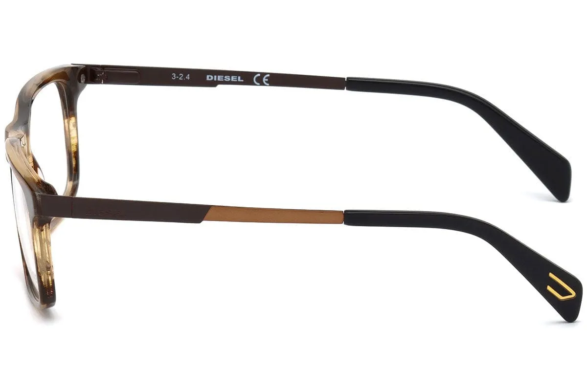 Diesel DL5140 047 Havana Rectangle Optical Frames