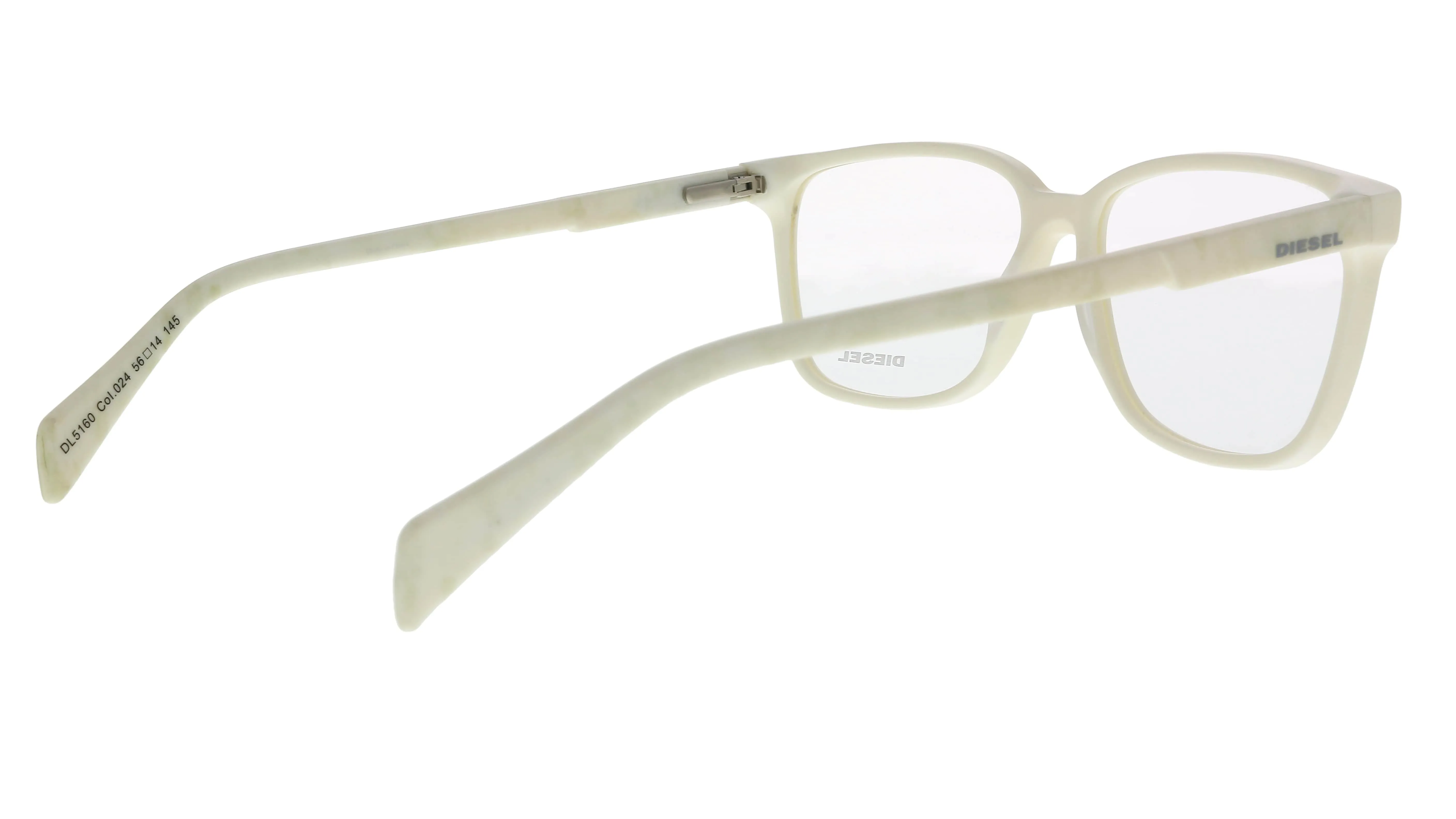 Diesel DL5160 024 White Rectangle Optical Frames