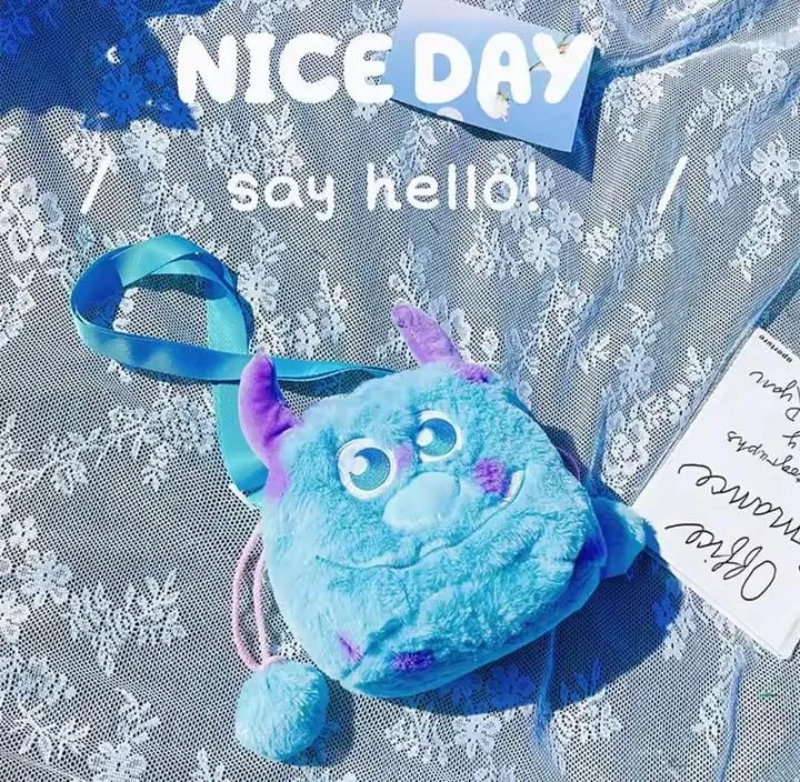 Disney Plush Bag Female Shoulder Bag   374100