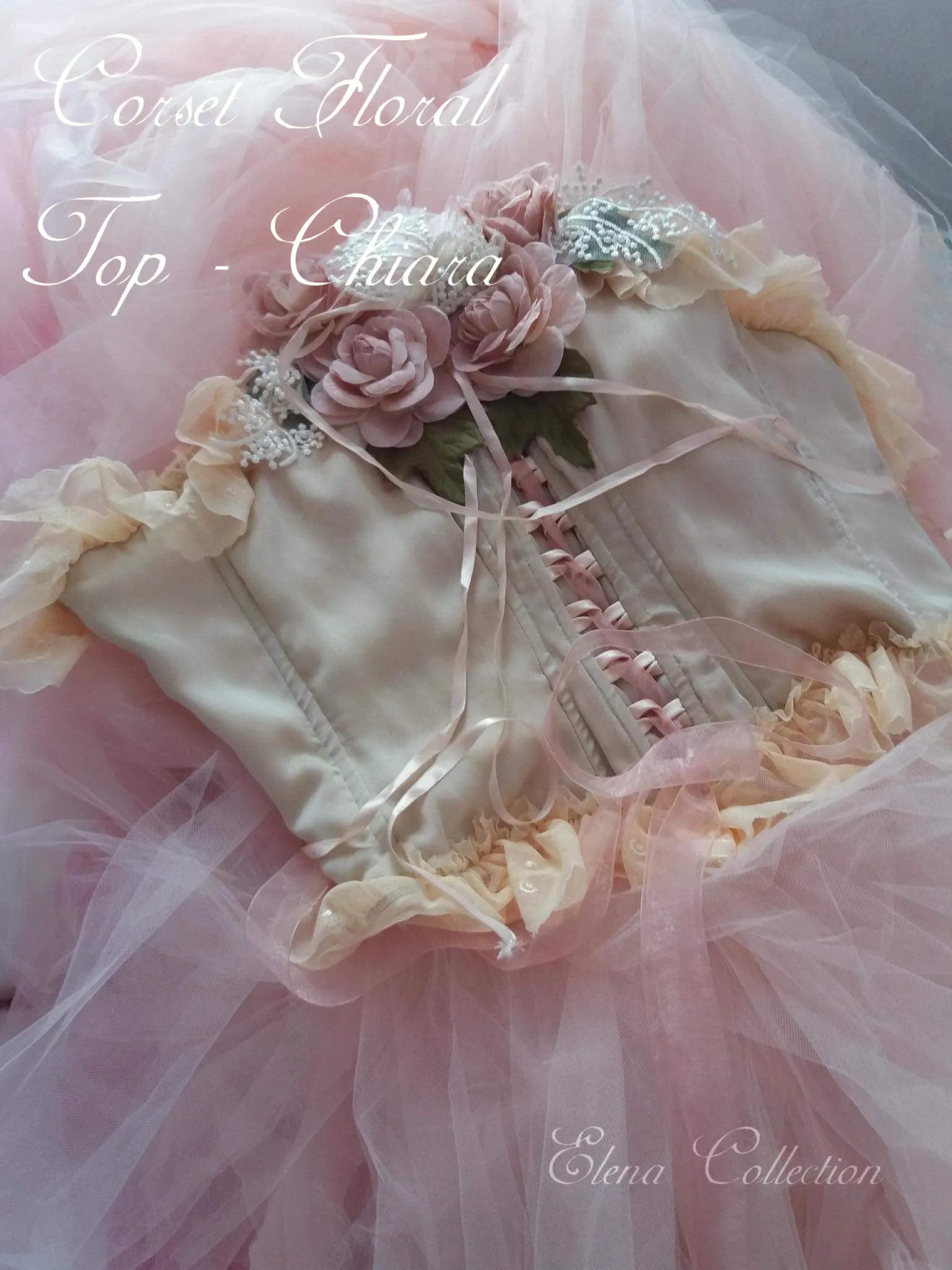 Floral Corset Top  - Chiara