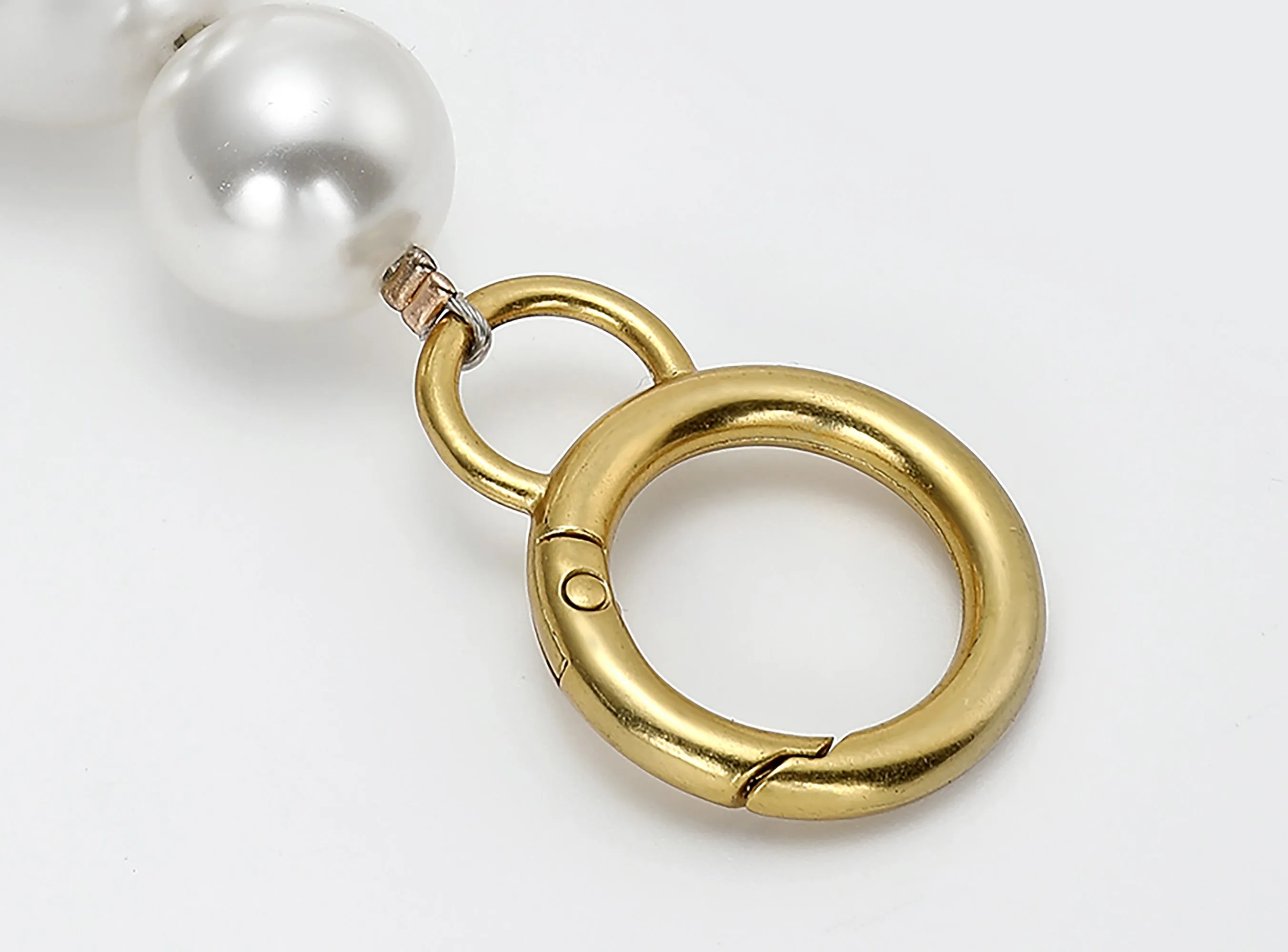Frog large pearl chain accessory bag underarm handbag DIY decoration bag chain accessories