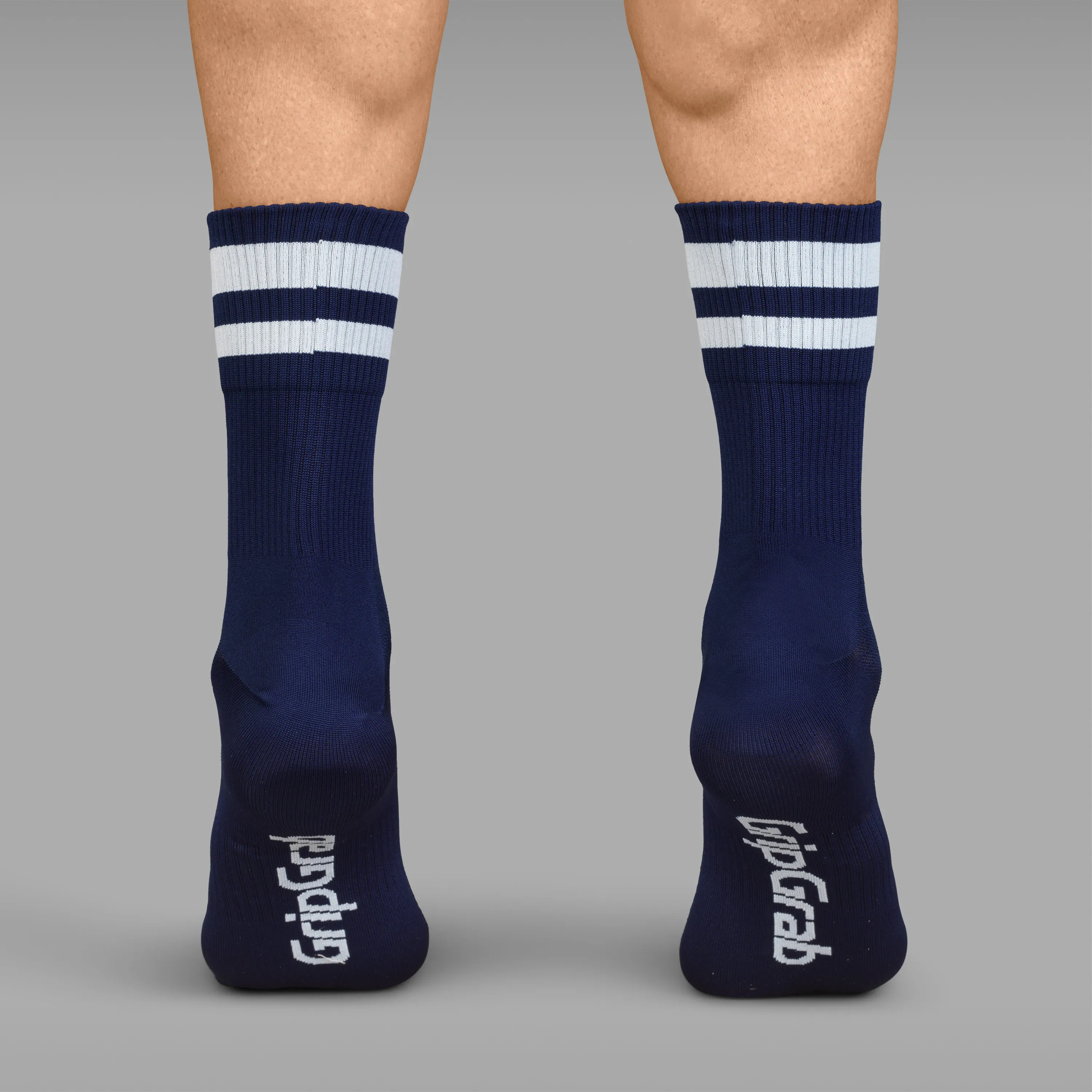 Gripgrab Original Stripes Crew Socks Navy Blue | Buy Gripgrab Original Stripes Crew Socks Navy Blue here | Outnorth