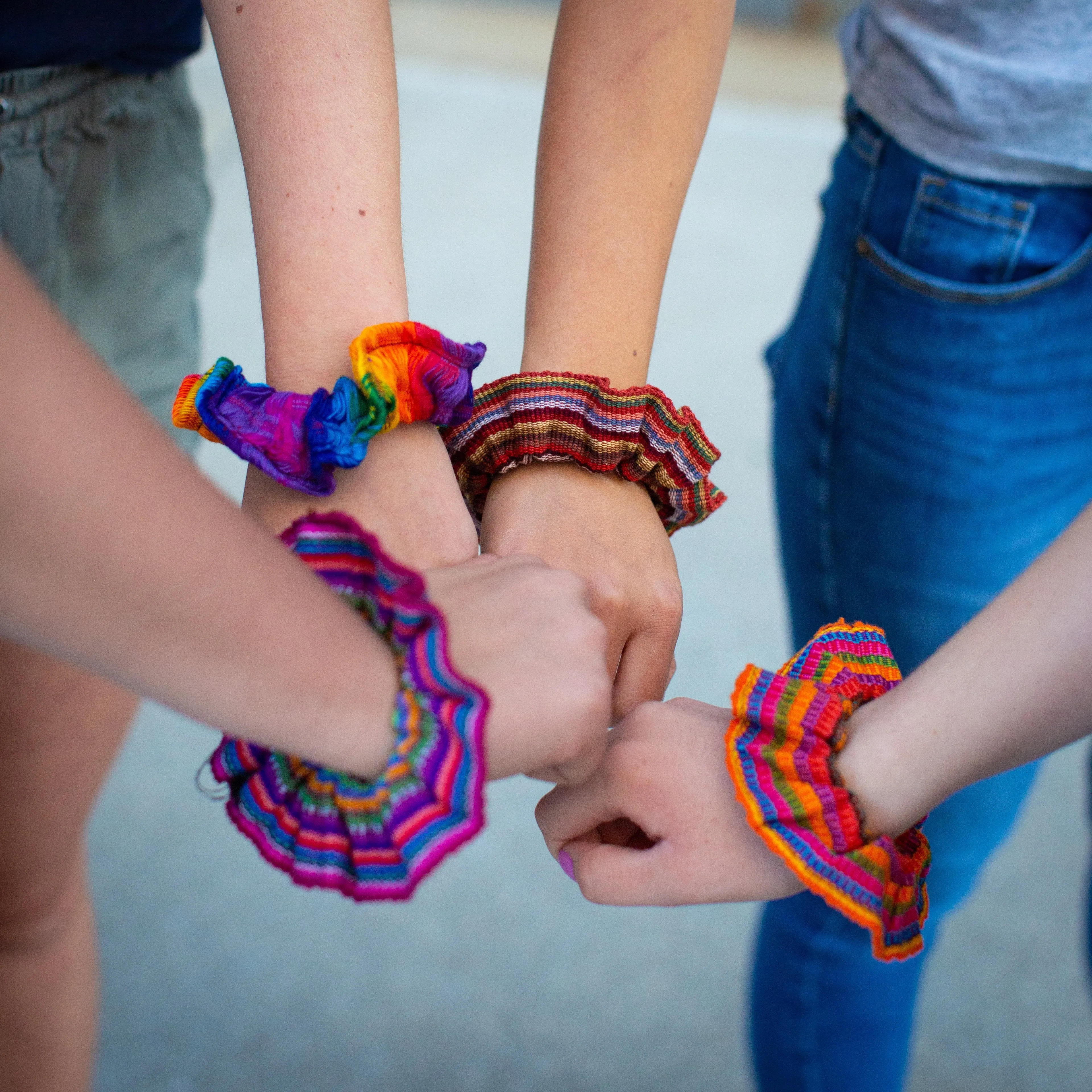 Guatemalan Hair Scrunchies