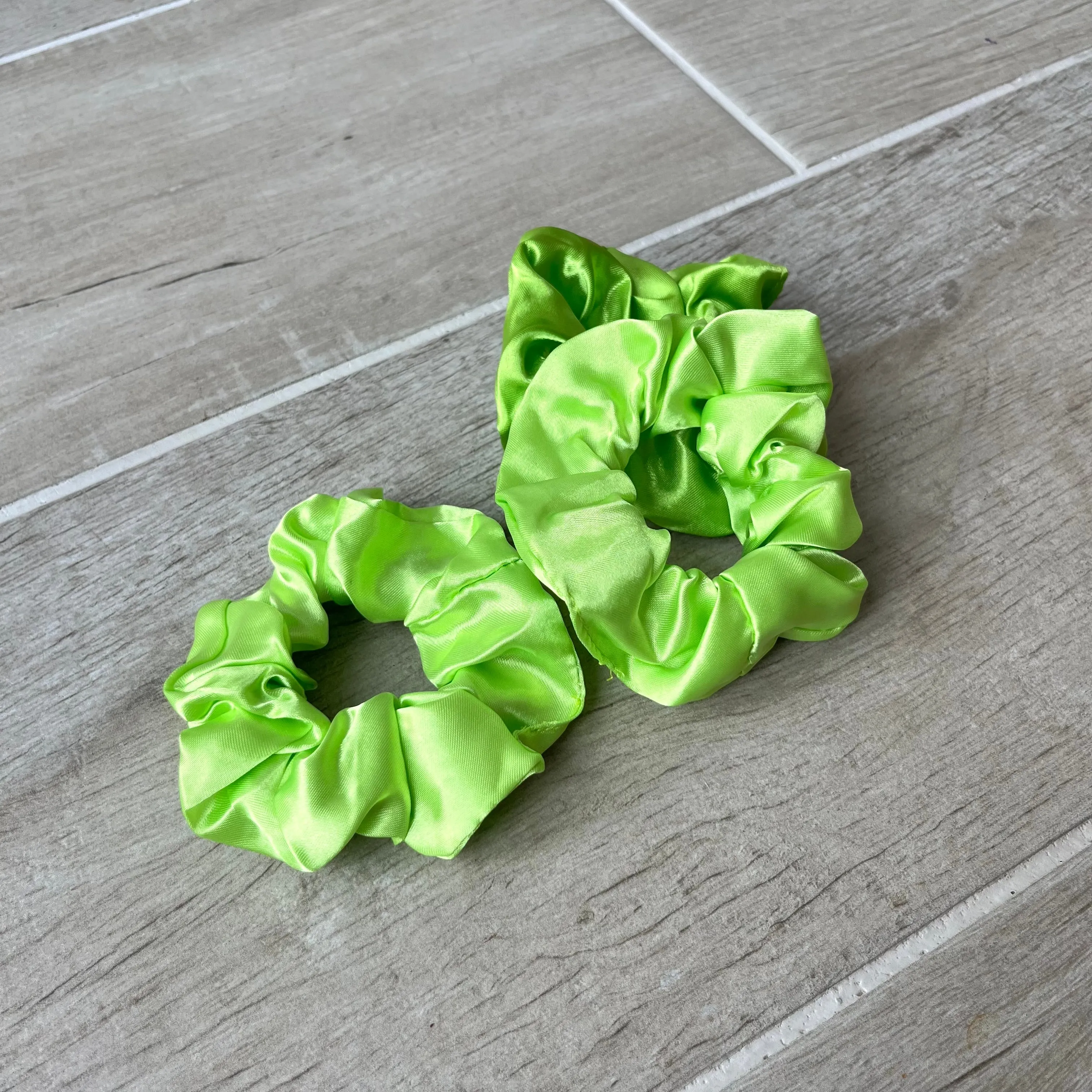 Lime Green Scrunchie