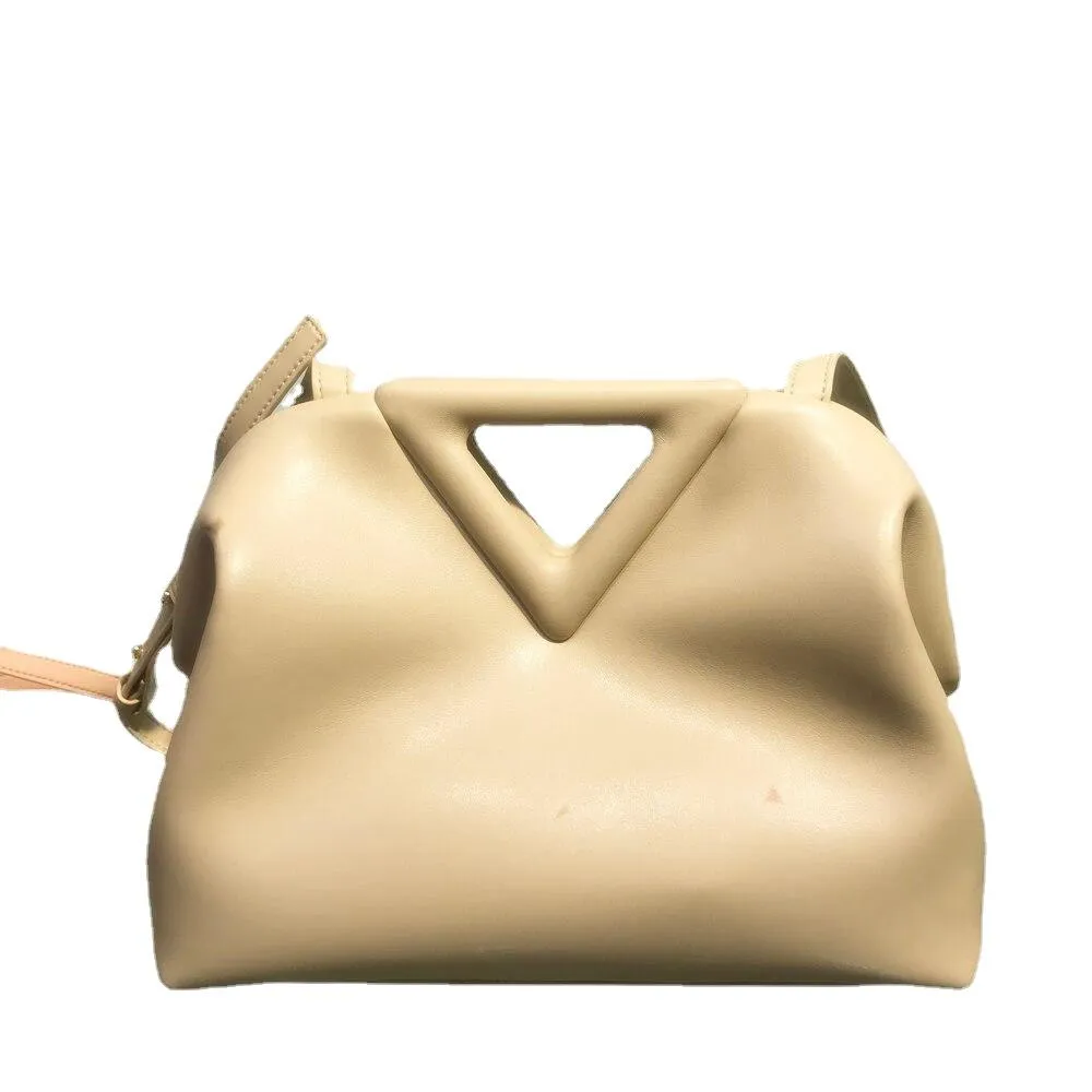 Luxury Casual Women's Triangle Handle Handbags