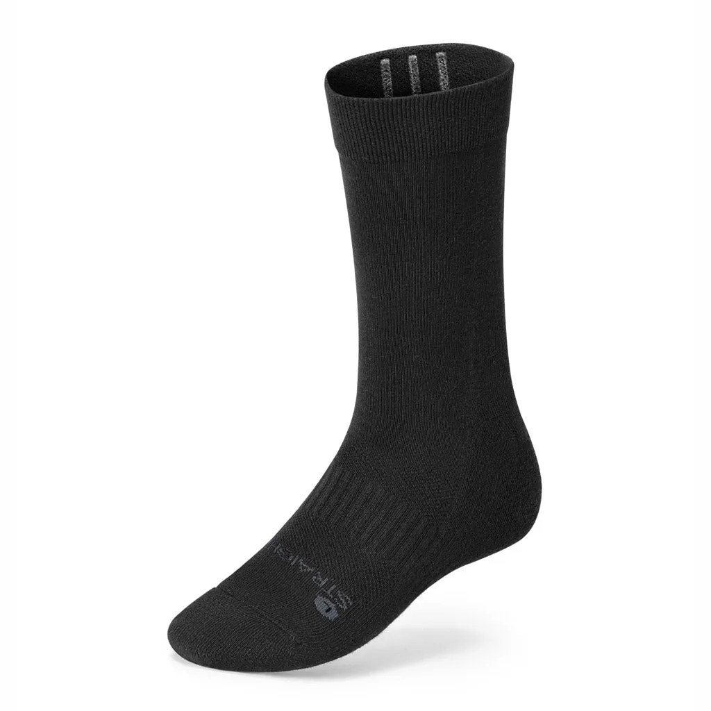 Men's Black Athletic Stay Up Crew Socks