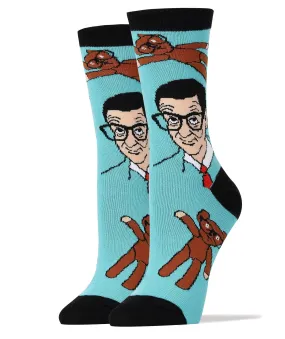 Mr. Bean and Teddy Socks (Women's)