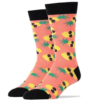 PIneapple Dude Socks (Men's)