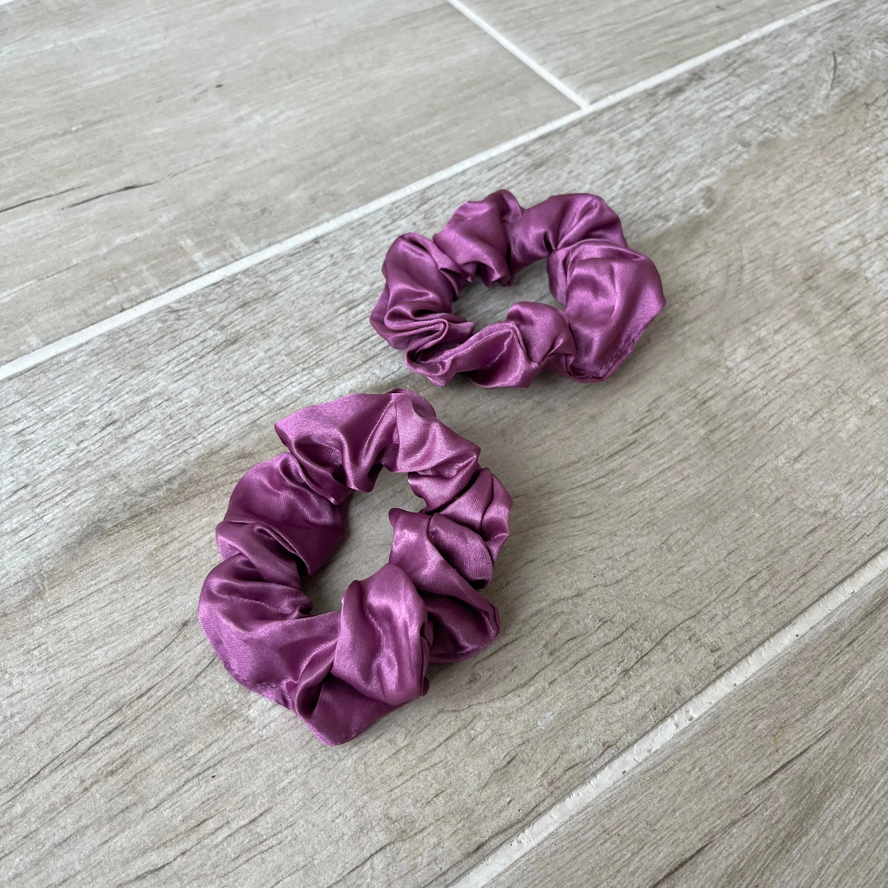 Plum Scrunchie