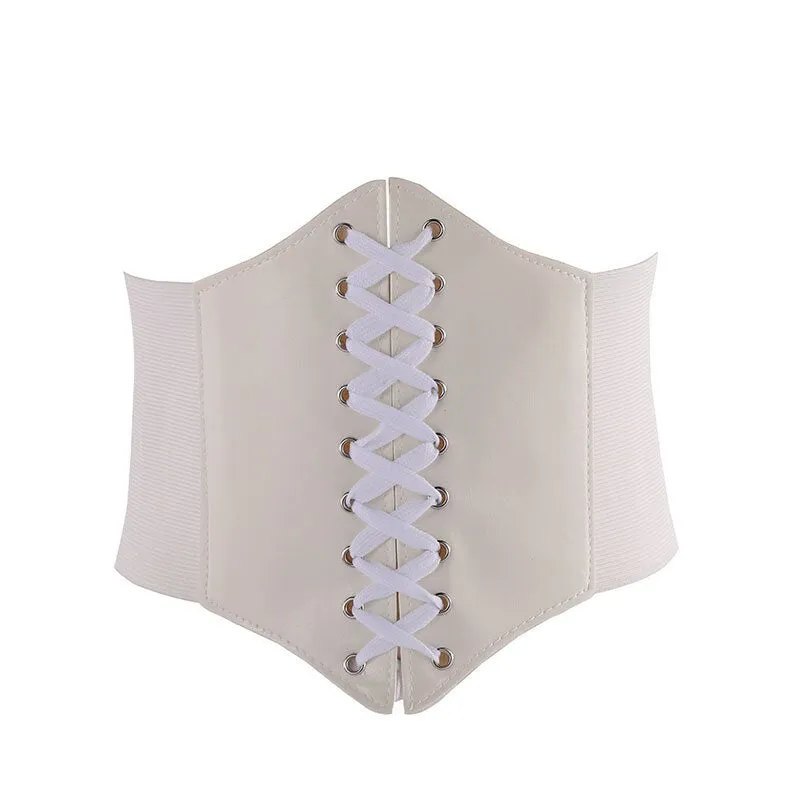 Purpdrank - Corset Belts Pu Leather Slimming Body Belts For Women Elastic Waist Belts Cinto Sobretudo Feminin Ceinture Femme Fajas