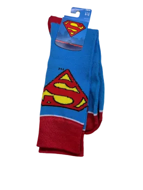 Socks Superman Crew Size 8-12
