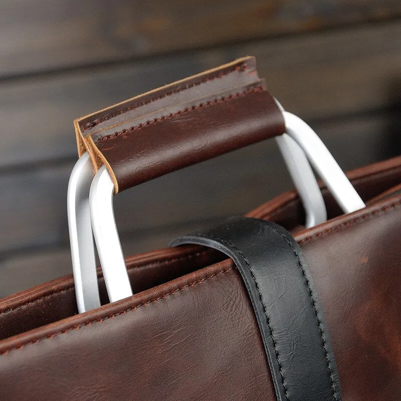 Vintage Messenger Leather Bag