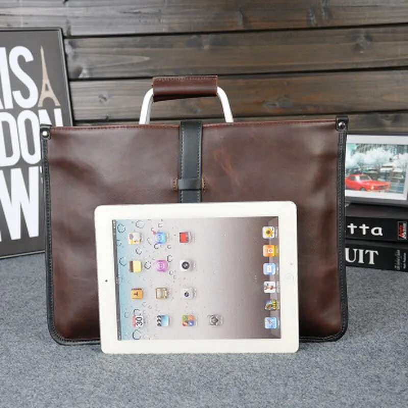 Vintage Messenger Leather Bag