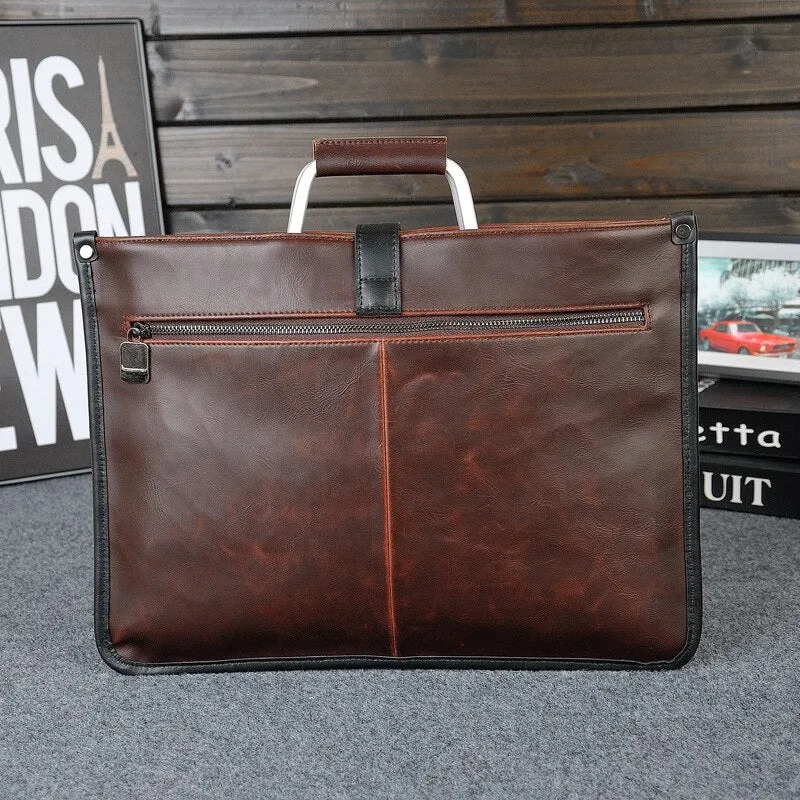 Vintage Messenger Leather Bag