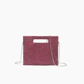Vivienne Rhinestone Night Envelope Clutch Bag