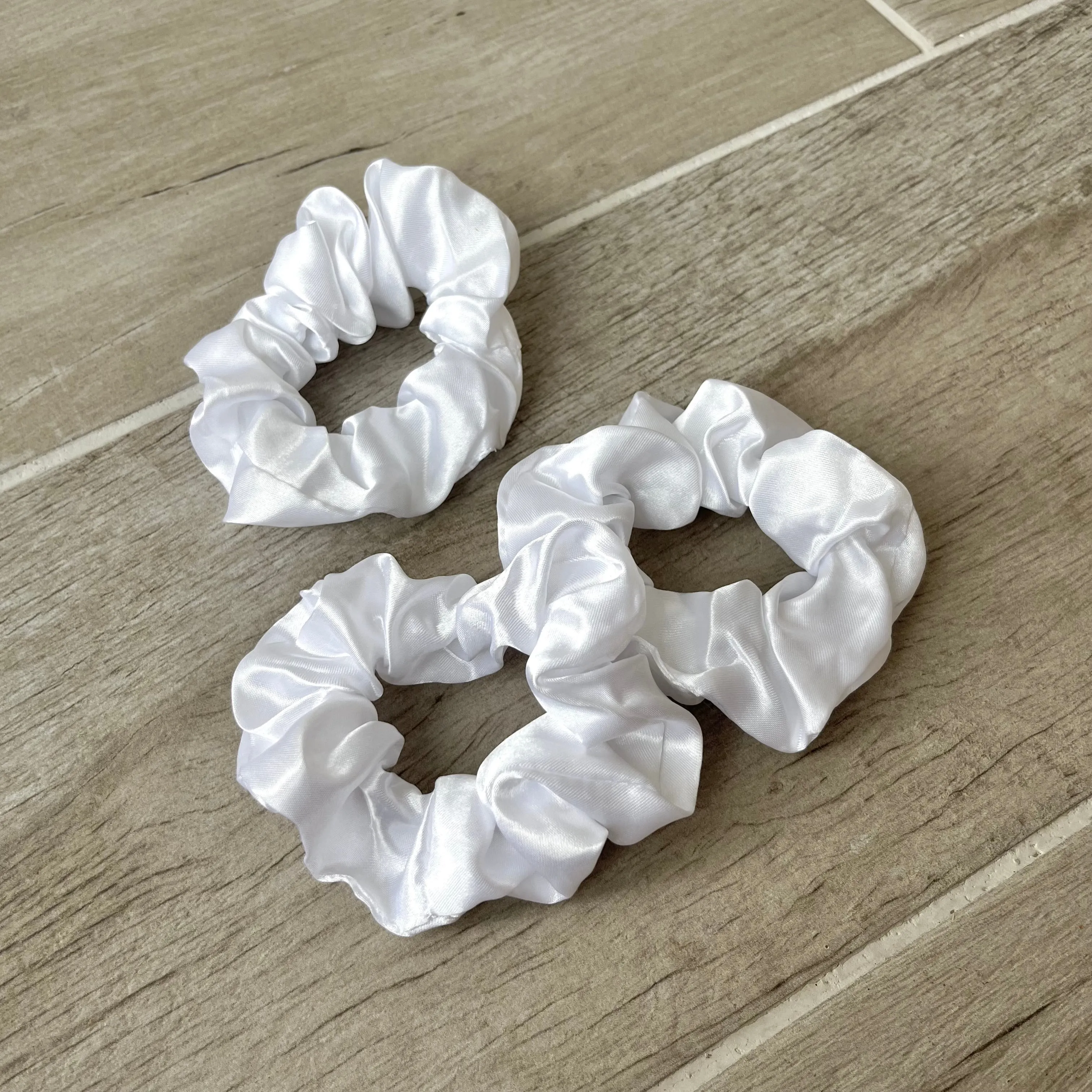 White Scrunchie